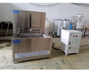 衡水气缸提升的单槽超声波清洗机
